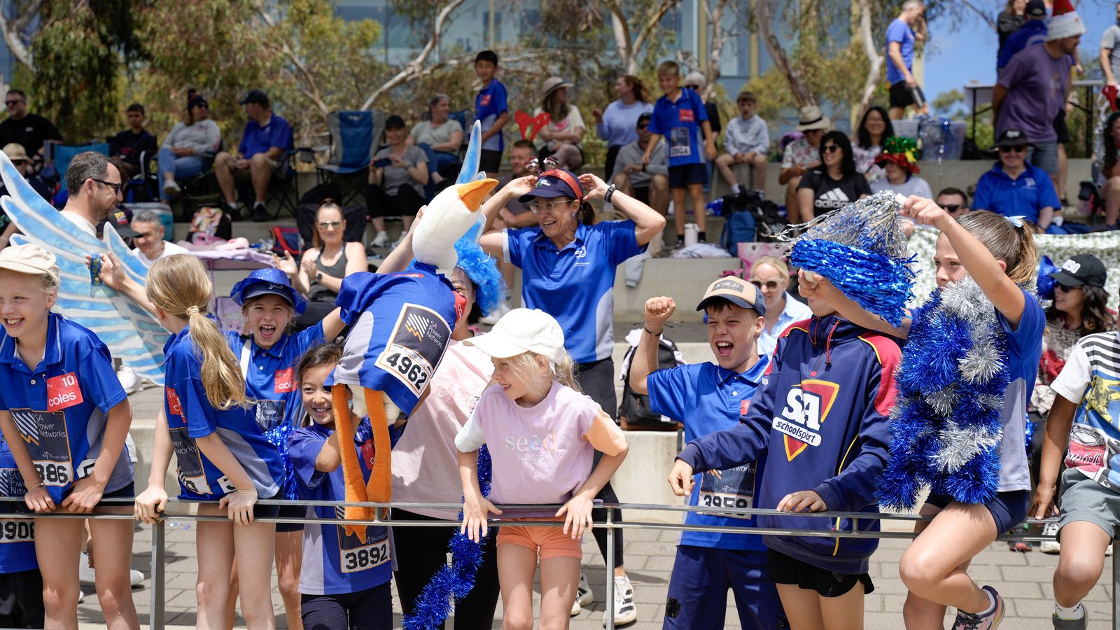 Plympton Flyers athletes celebrating